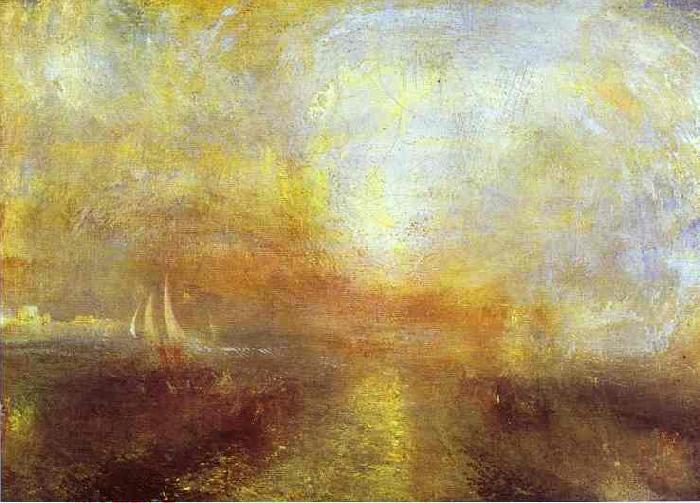 J.M.W. Turner Yacht Approaching the Coast. China oil painting art